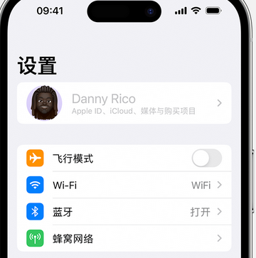 景谷appleID维修服务iPhone设置中Apple ID显示为灰色无法使用 