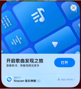 景谷苹果14维修站分享iPhone14音乐识别功能使用方法 