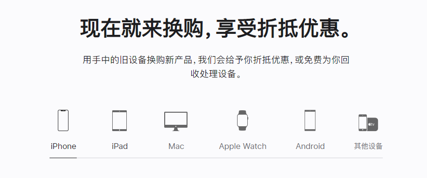 景谷苹果手机维修分享iPhone以旧换新的去处 