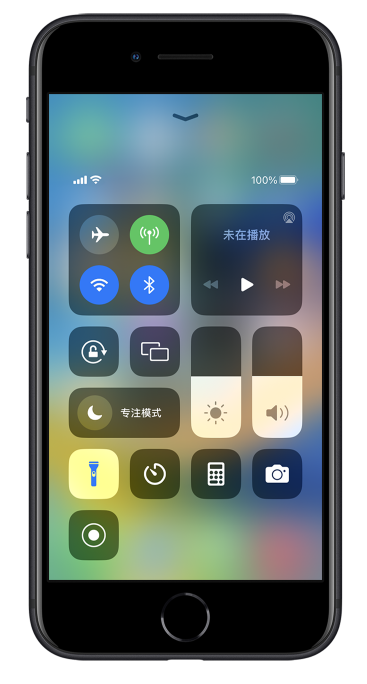 景谷苹果14维修分享苹果iPhone 14 Pro手电筒开启方法 