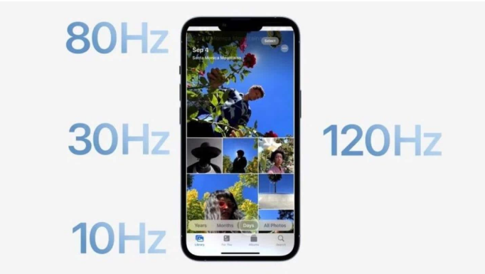 景谷苹果14维修分享iPhone 14有高刷吗 