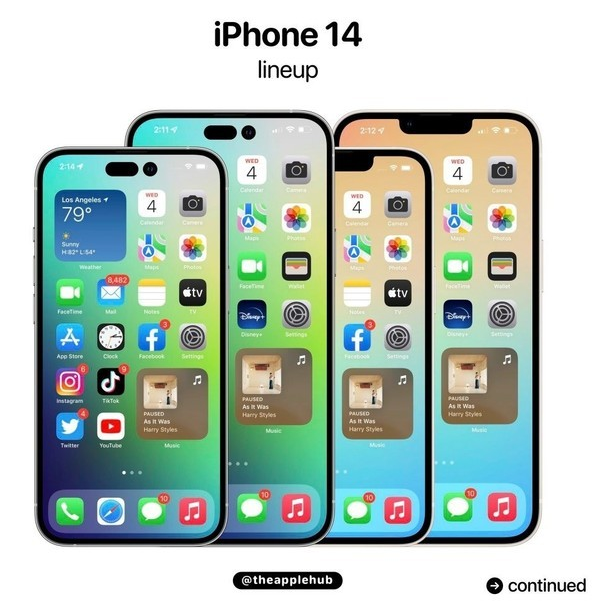 景谷苹果14维修分享iPhone 14全家福 