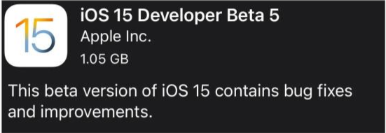 景谷苹果手机维修分享如何升级到iOS15.0 beta5 