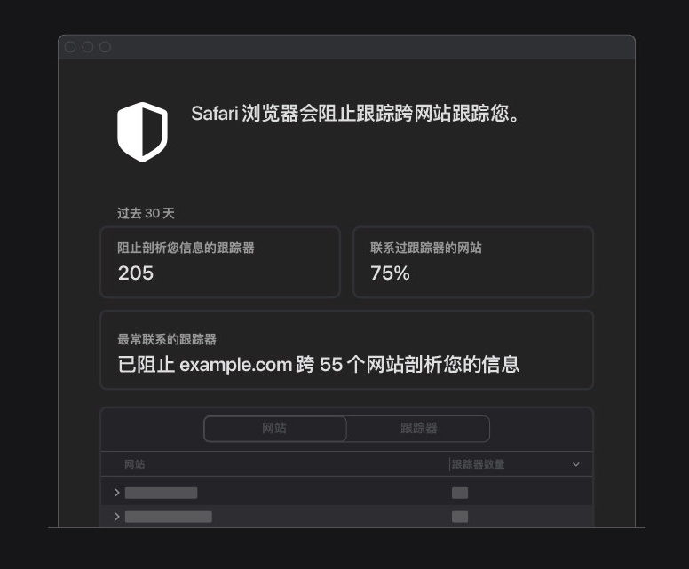 景谷苹果手机维修分享如何在 Safari 浏览器中查看和打开隐私报告 