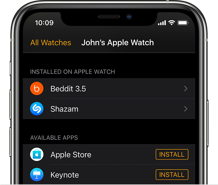 景谷苹果手机维修分享如何在 Apple Watch 上下载应用 